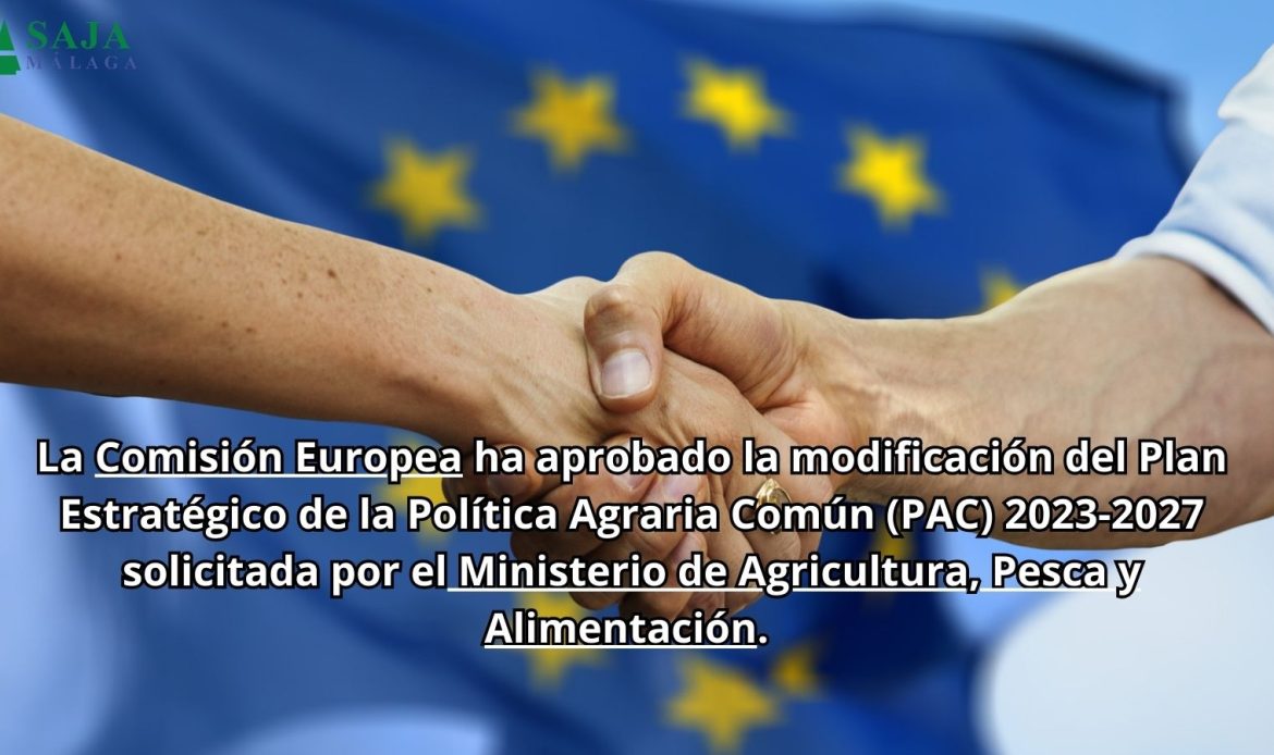 La Comisión Europea aprueba la modificación del plan estratégico de la PAC propuesta por España