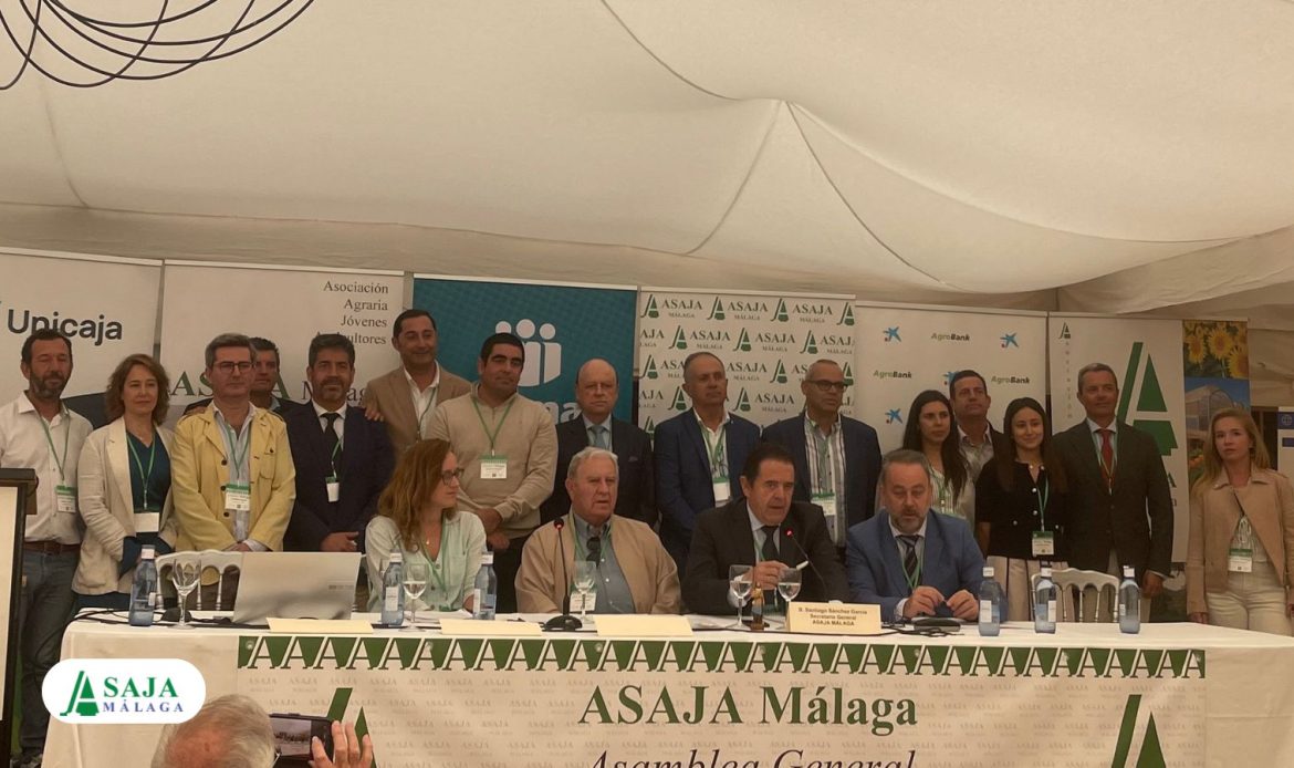 ASAJA Málaga reivindica en su Asamblea General medidas urgentes para garantizar el futuro del campo malagueño